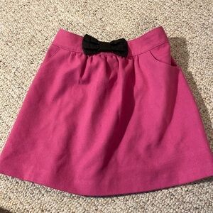 NWT American Girl grace Skirt GIRLS 2013 Meet Outfit Pink Black Bow Size 12